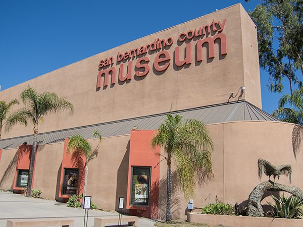 Front of San Bernardino County Museum